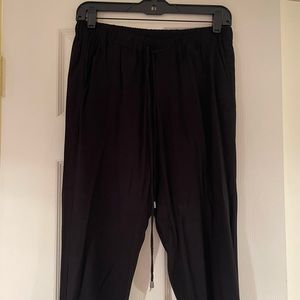 Splendid black cotton jogger